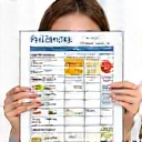 Ilustración de una persona con un plan de alimentación personalizado, destacando el enfoque individualizado.